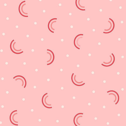 Pink Rainbow Polka Dot 100% Cotton Queen Sheets Set – 450 Thread Count (450TC),