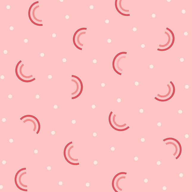 Pink Rainbow Polka Dot 100% Cotton Queen Sheets Set – 450 Thread Count (450TC),